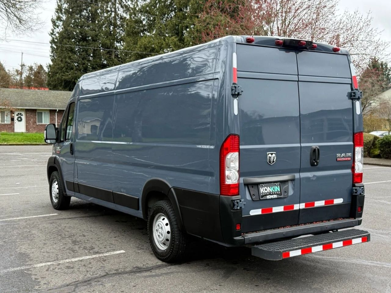 Elite Expedited Freight Van - Rear Angle View