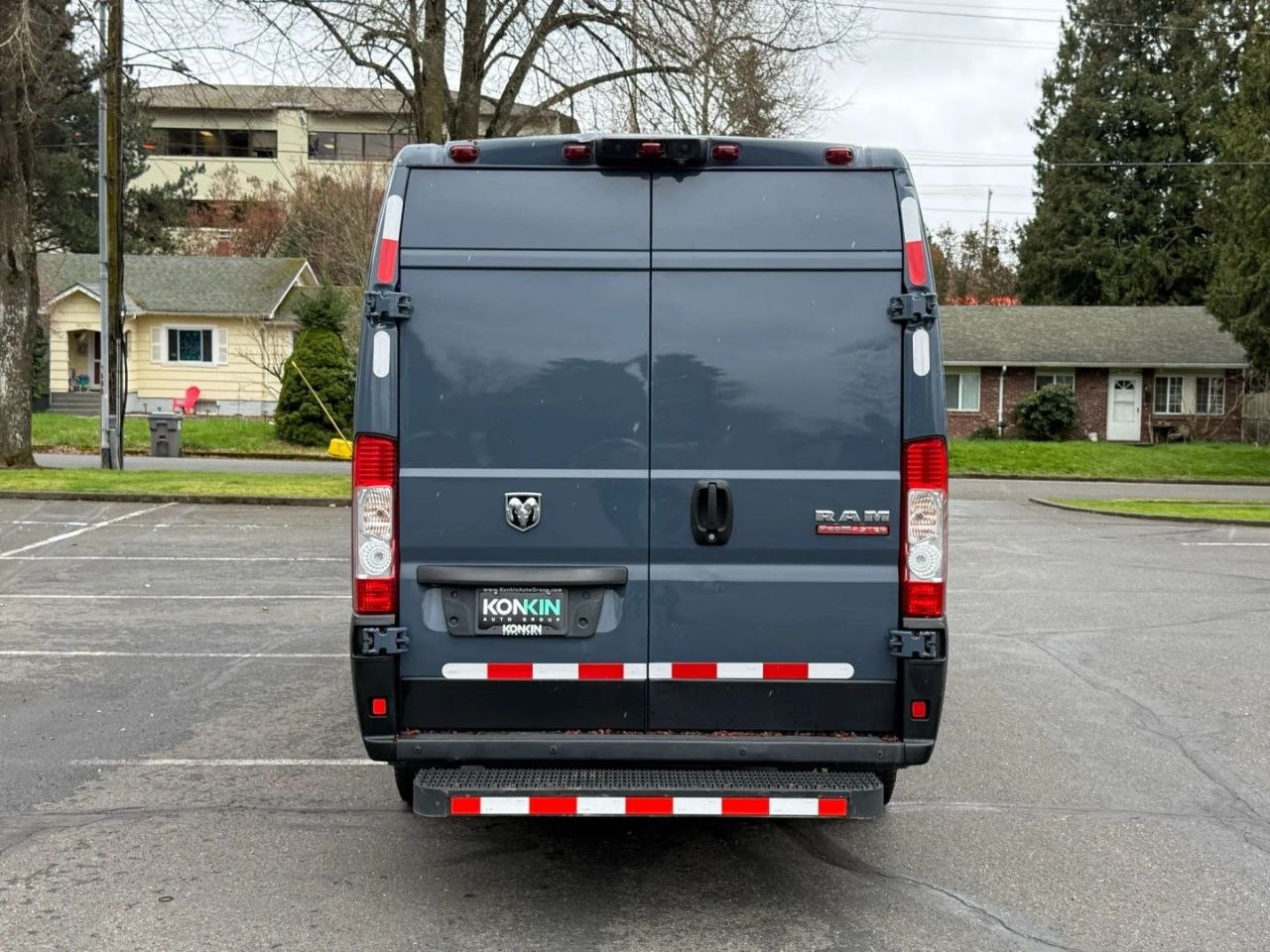 Elite Expedited Freight Van - Rear View